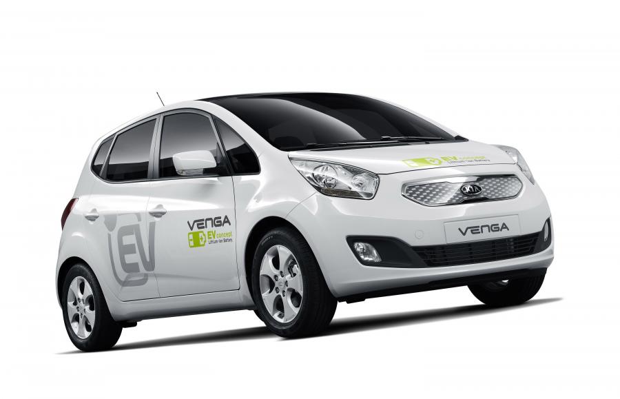  Kia Venga Plug-In Electric Concept 2010 года  (фото 2 из 12)